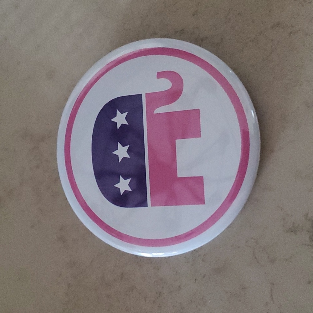 Republican Elephant Pin nwot